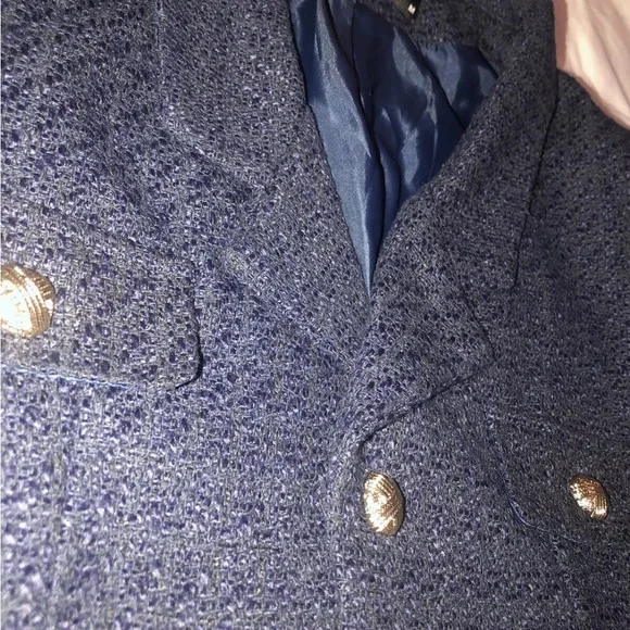 Cider Black and Gold Blazer Jacket - Picture 4 of 5